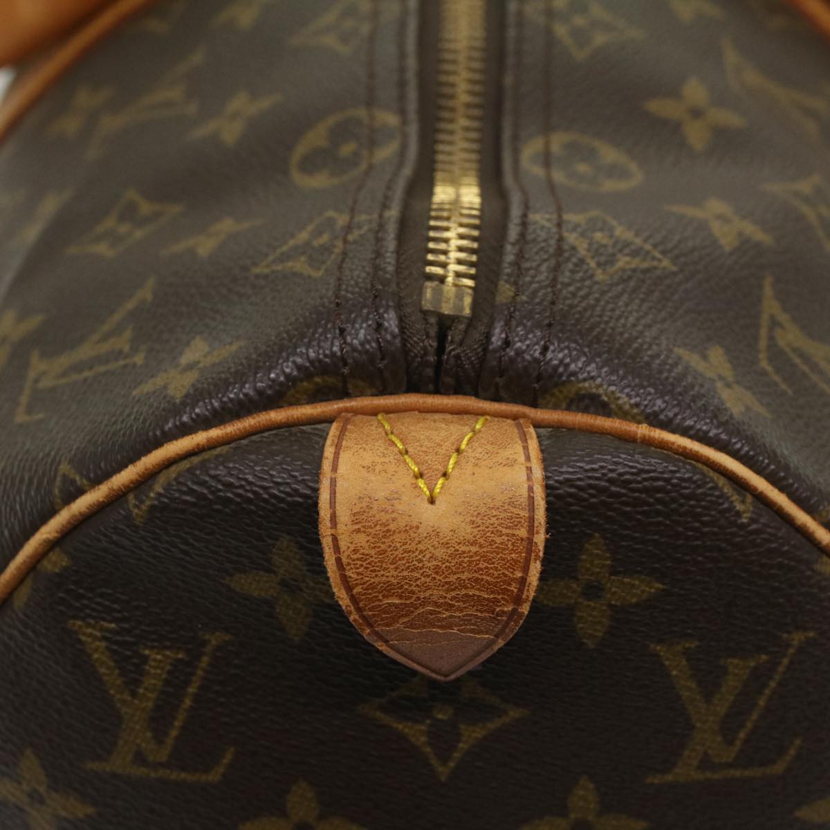 LOUIS VUITTON Monogram Keepall 45 Boston Bag M41428 LV 55208