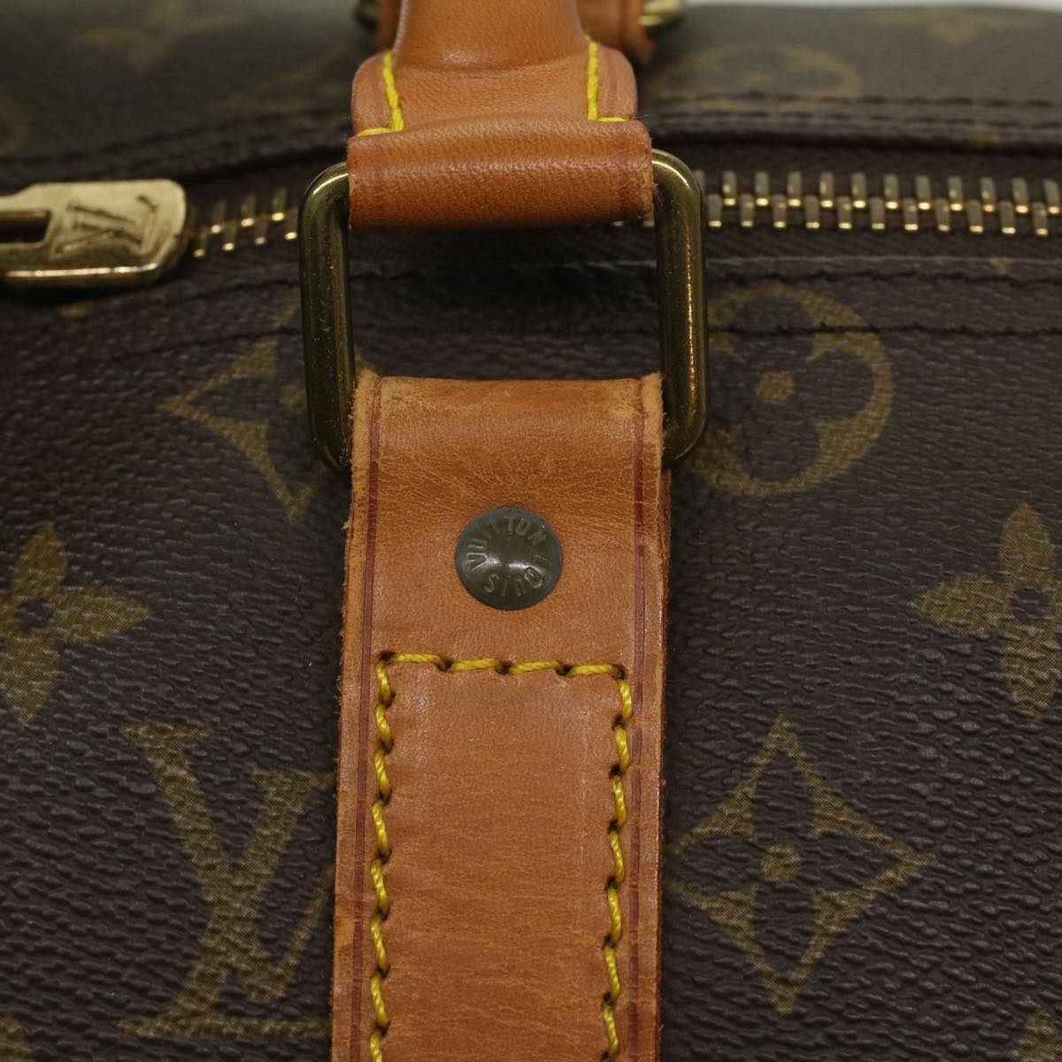 LOUIS VUITTON Monogram Keepall 45 Boston Bag M41428 LV 55208