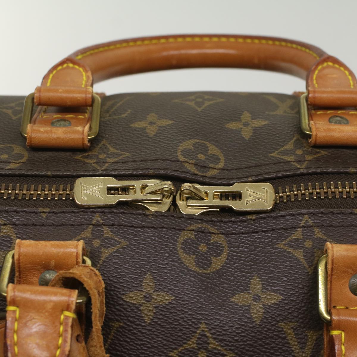 LOUIS VUITTON Monogram Keepall 45 Boston Bag M41428 LV 55208