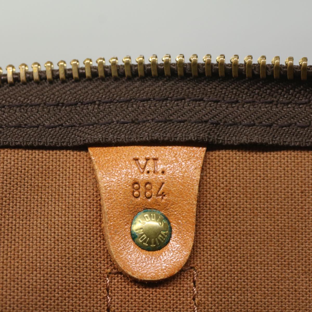 LOUIS VUITTON Monogram Keepall 45 Boston Bag M41428 LV 55208