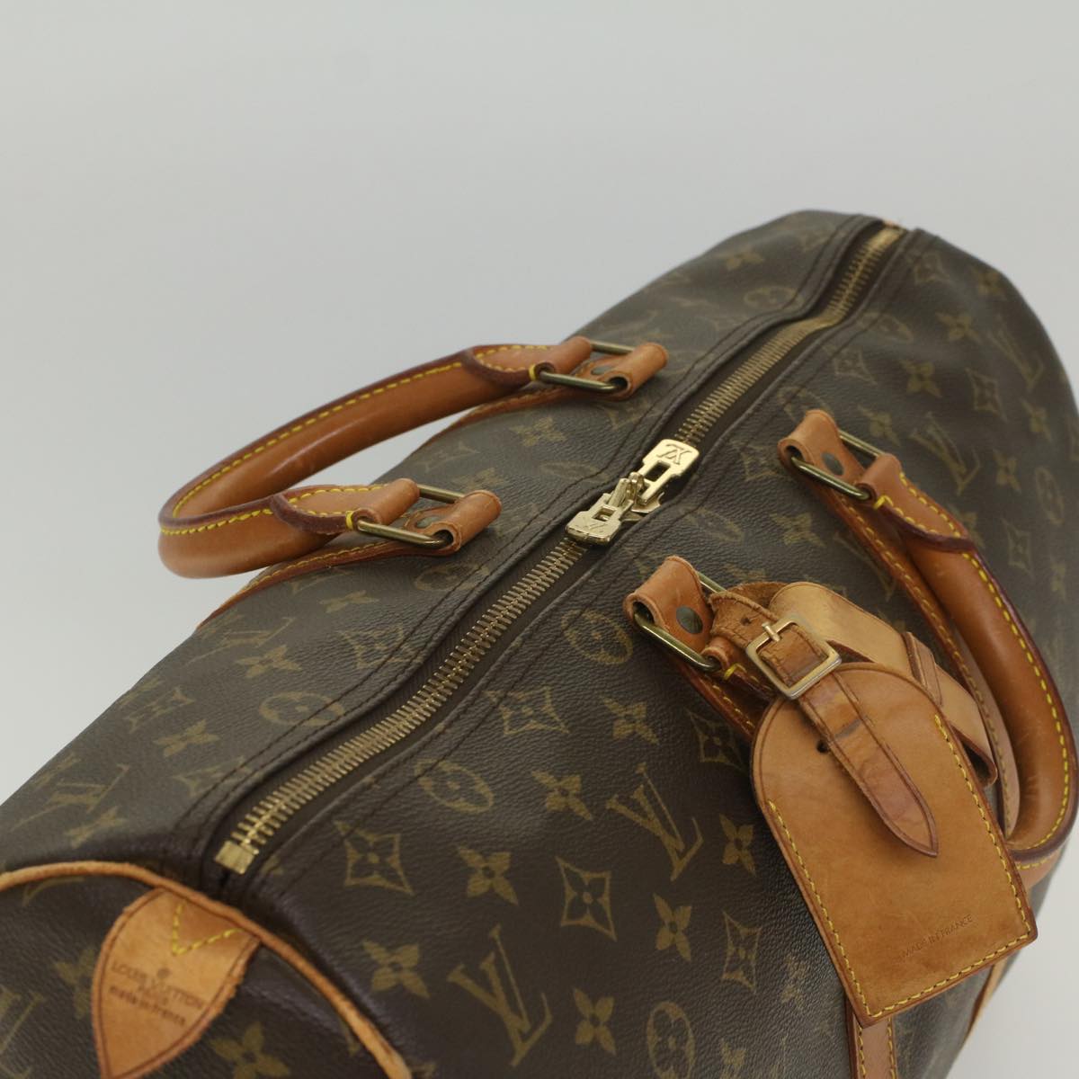 LOUIS VUITTON Monogram Keepall 45 Boston Bag M41428 LV 55208