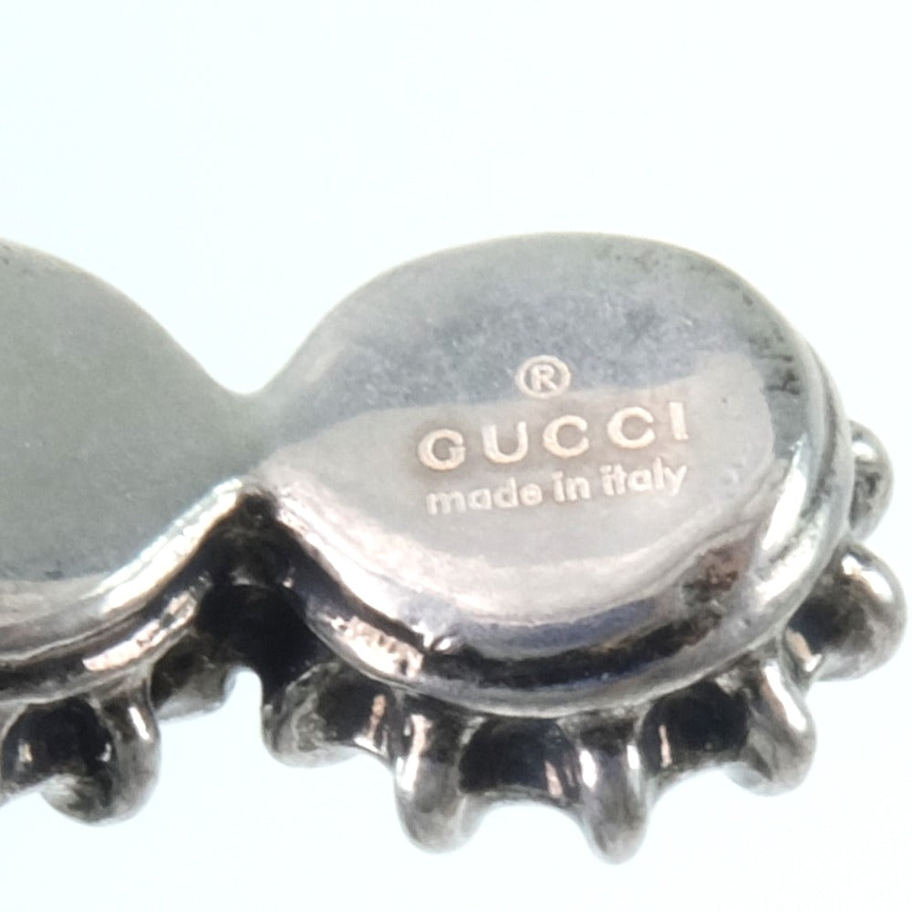 Luxury Gucci Trending 2025 Silver Bangle Bracelet with Blue Stone