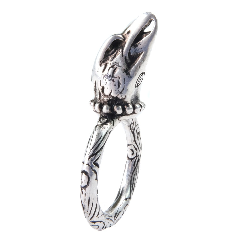 Luxury Gucci Trending 2025 Silver ANGER FOREST Ring