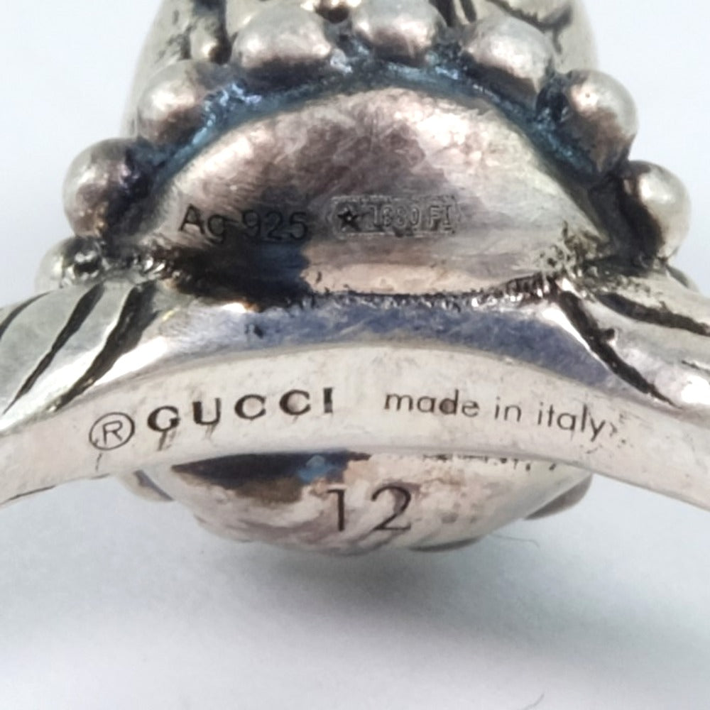 Luxury Gucci Trending 2025 Silver ANGER FOREST Ring