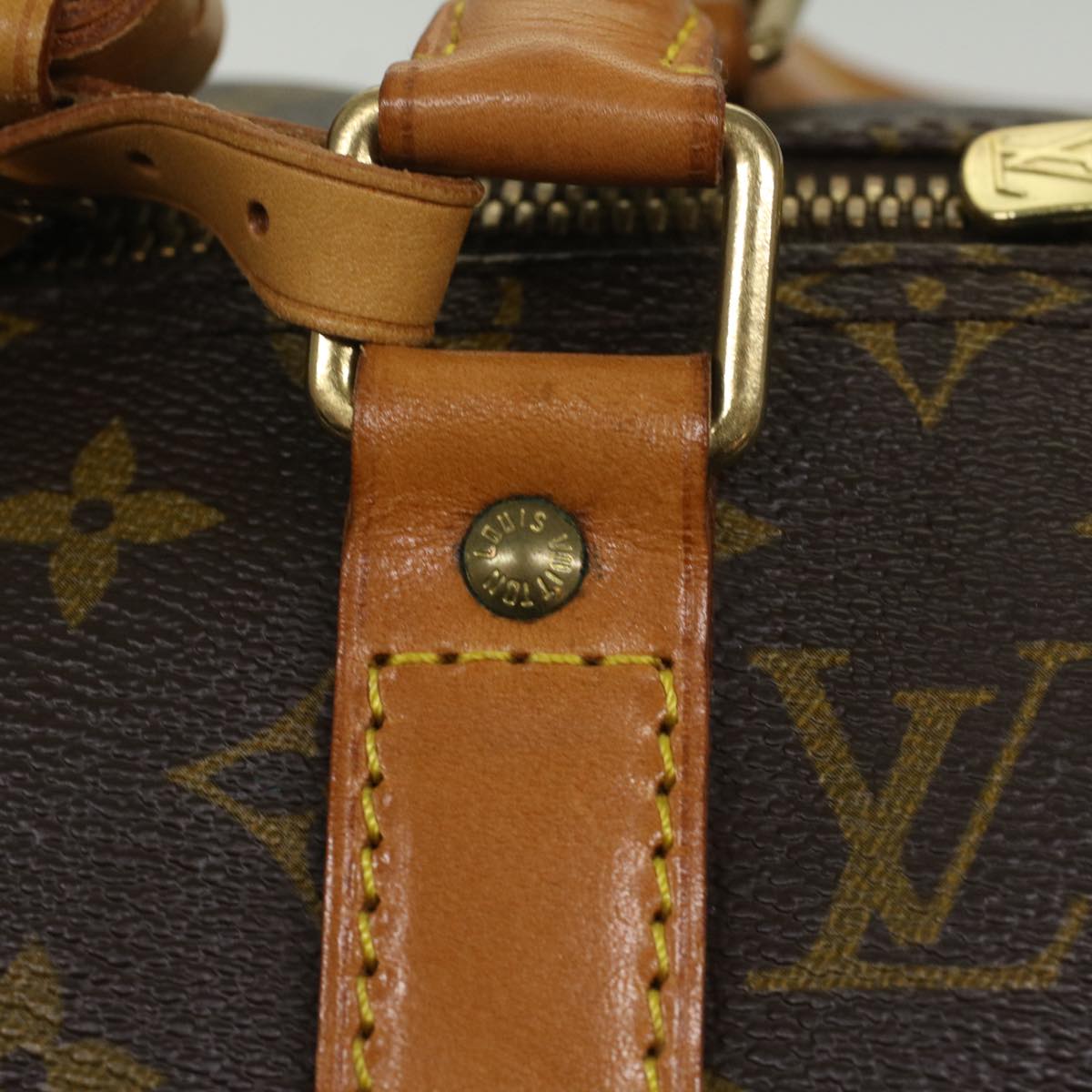 LOUIS VUITTON Monogram Keepall 50 Boston Bag M41426 LV 55216