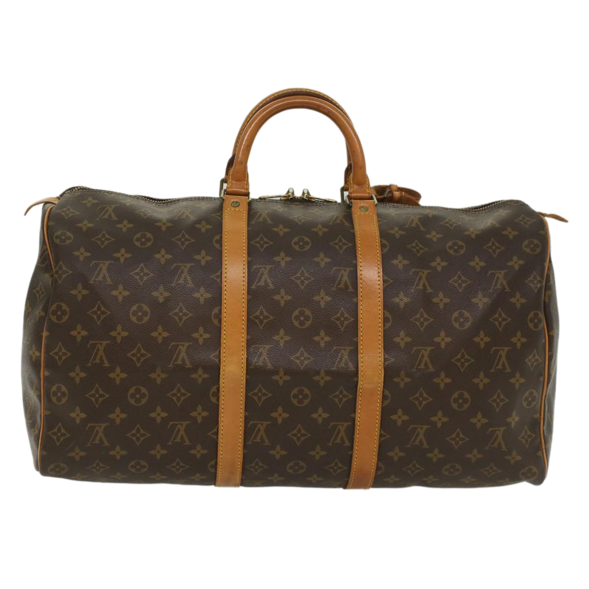LOUIS VUITTON Monogram Keepall 50 Boston Bag M41426 LV 55217