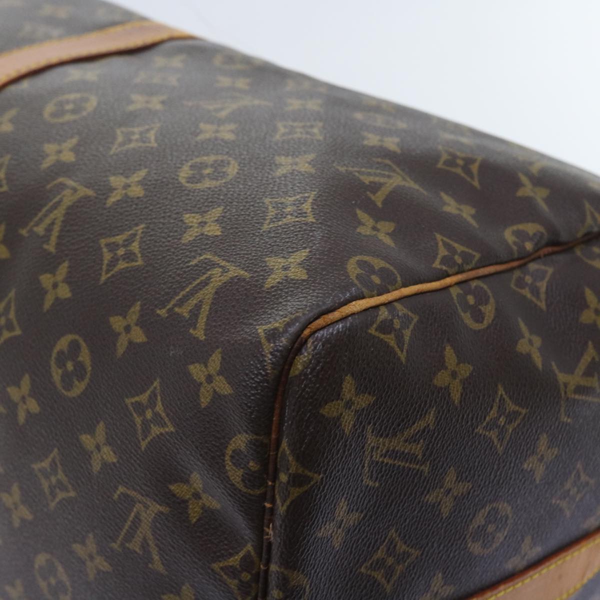 LOUIS VUITTON Monogram Keepall Bandouliere 55 Boston Bag M41414 LV 55218