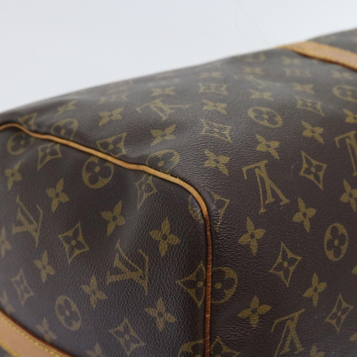 LOUIS VUITTON Monogram Keepall Bandouliere 55 Boston Bag M41414 LV 55218