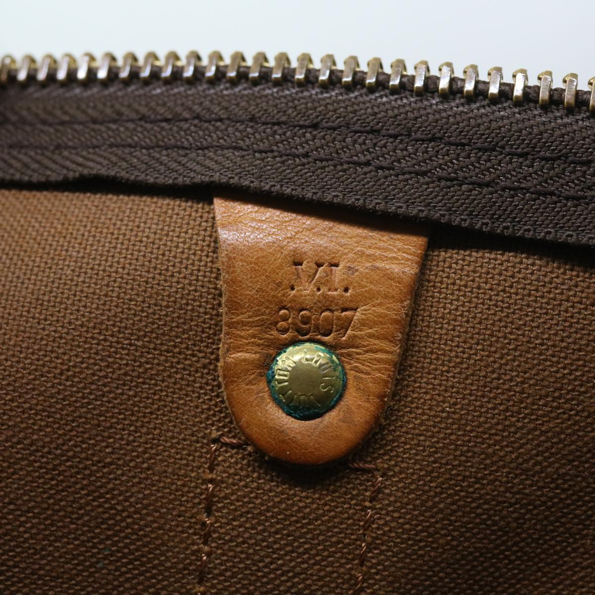 LOUIS VUITTON Monogram Keepall Bandouliere 55 Boston Bag M41414 LV 55218