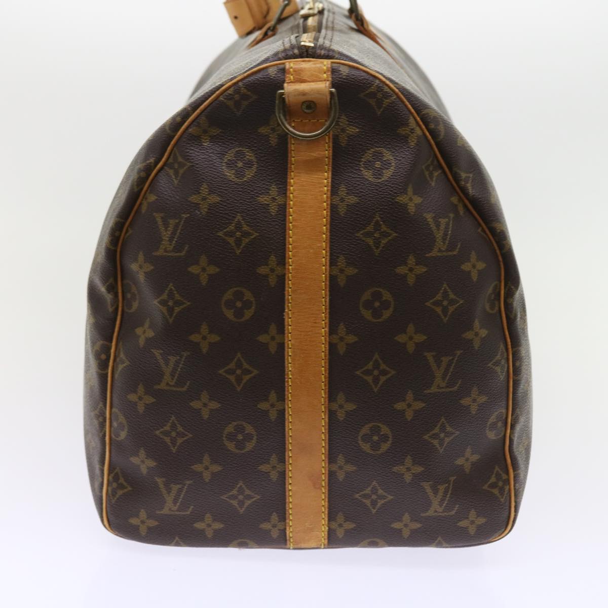 LOUIS VUITTON Monogram Keepall Bandouliere 55 Boston Bag M41414 LV 55218