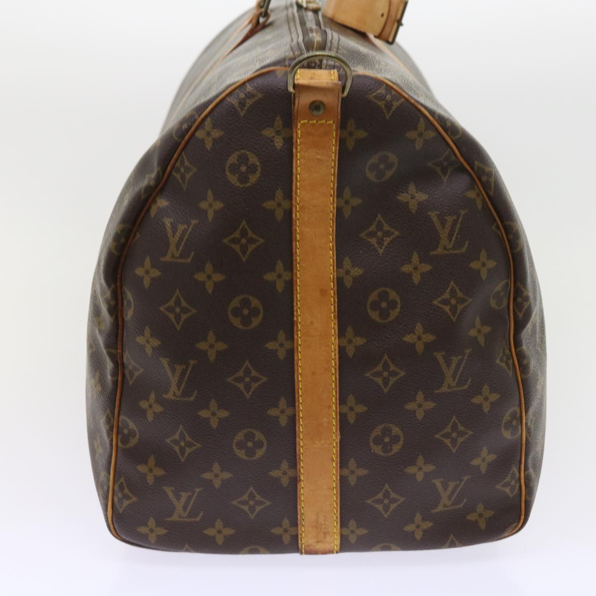 LOUIS VUITTON Monogram Keepall Bandouliere 55 Boston Bag M41414 LV 55218