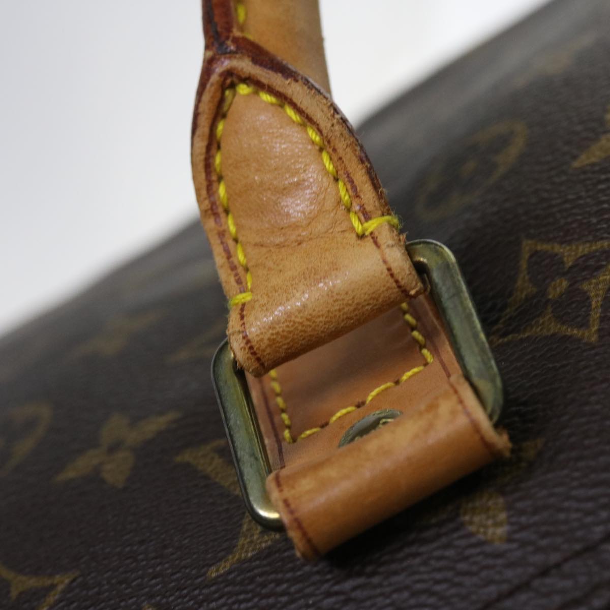 LOUIS VUITTON Monogram Keepall Bandouliere 55 Boston Bag M41414 LV 55218