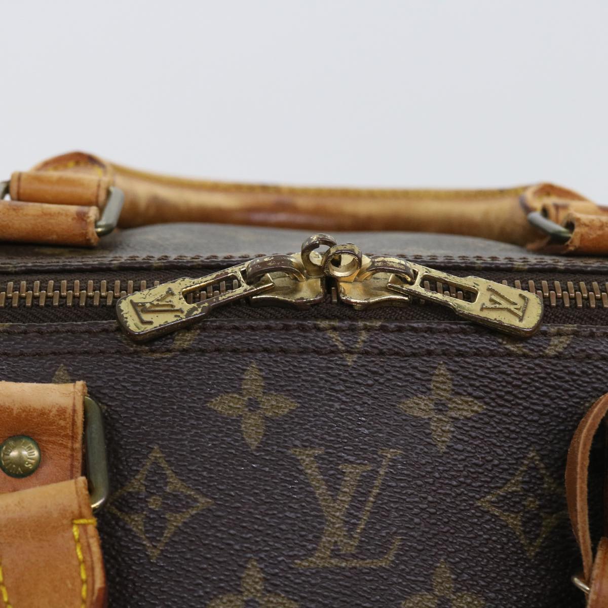 LOUIS VUITTON Monogram Keepall Bandouliere 55 Boston Bag M41414 LV 55220