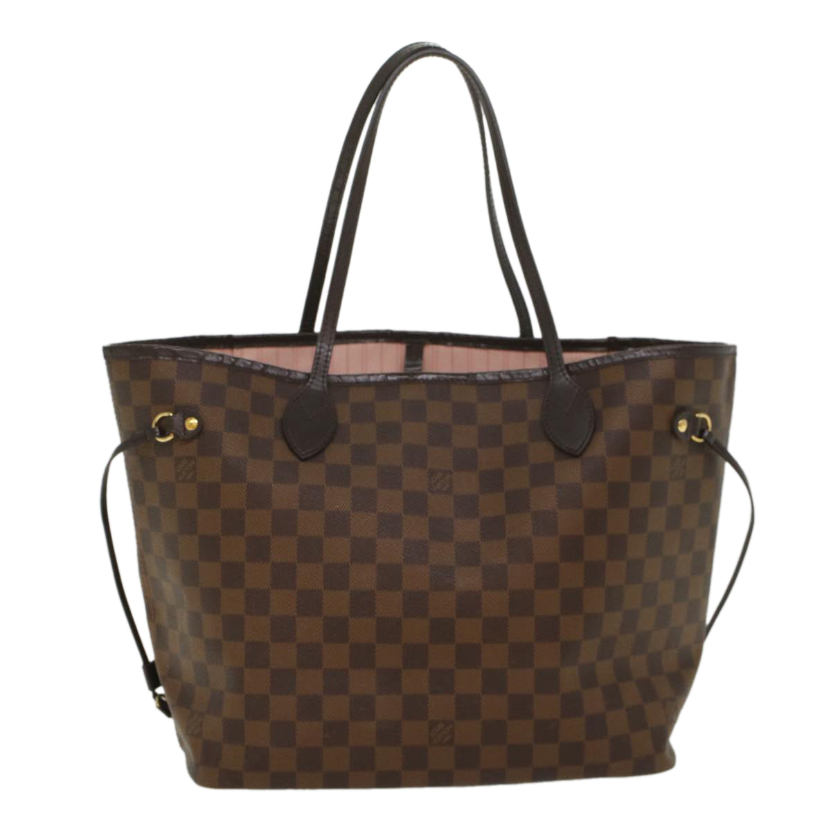 LOUIS VUITTON Damier Ebene Neverfull MM Tote Bag N51105 LV 55229