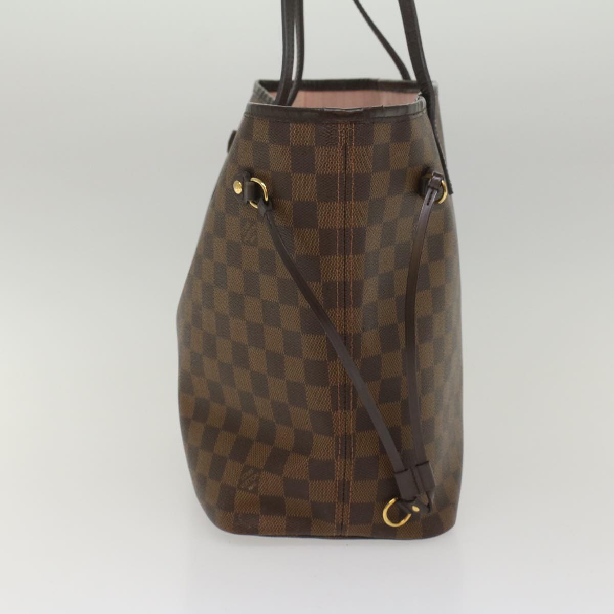 LOUIS VUITTON Damier Ebene Neverfull MM Tote Bag N51105 LV 55229