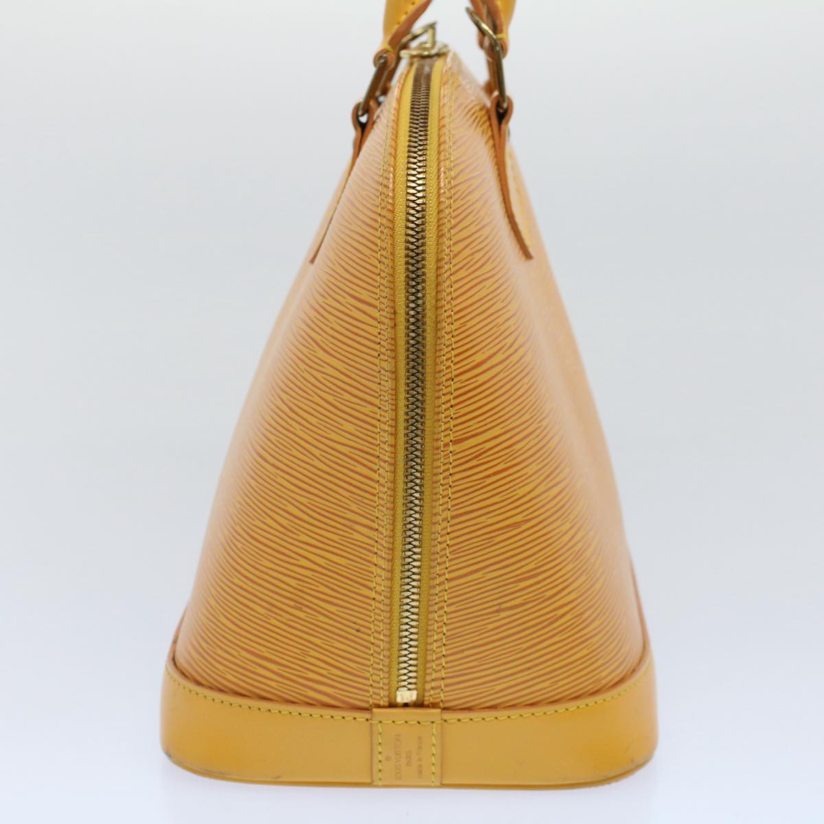 LOUIS VUITTON Epi Alma Hand Bag Tassili Yellow M52149 LV 55230