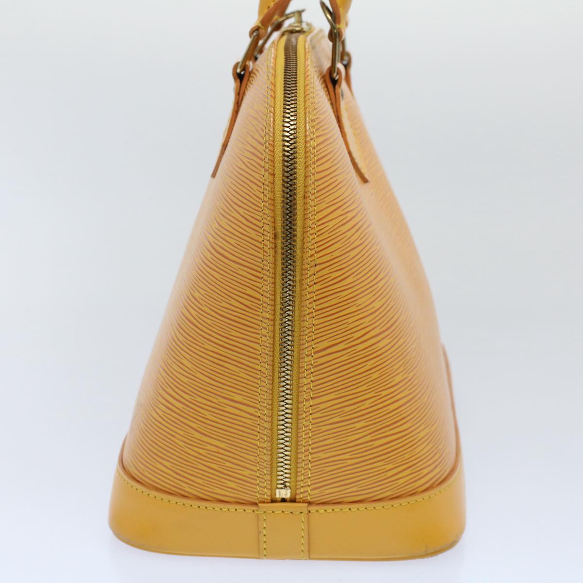 LOUIS VUITTON Epi Alma Hand Bag Tassili Yellow M52149 LV 55230