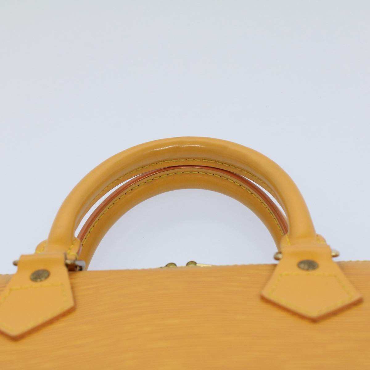 LOUIS VUITTON Epi Alma Hand Bag Tassili Yellow M52149 LV 55230