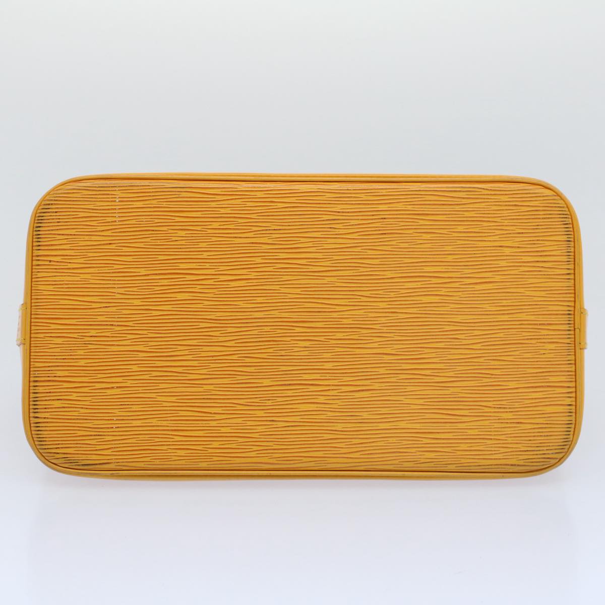 LOUIS VUITTON Epi Alma Hand Bag Tassili Yellow M52149 LV 55230