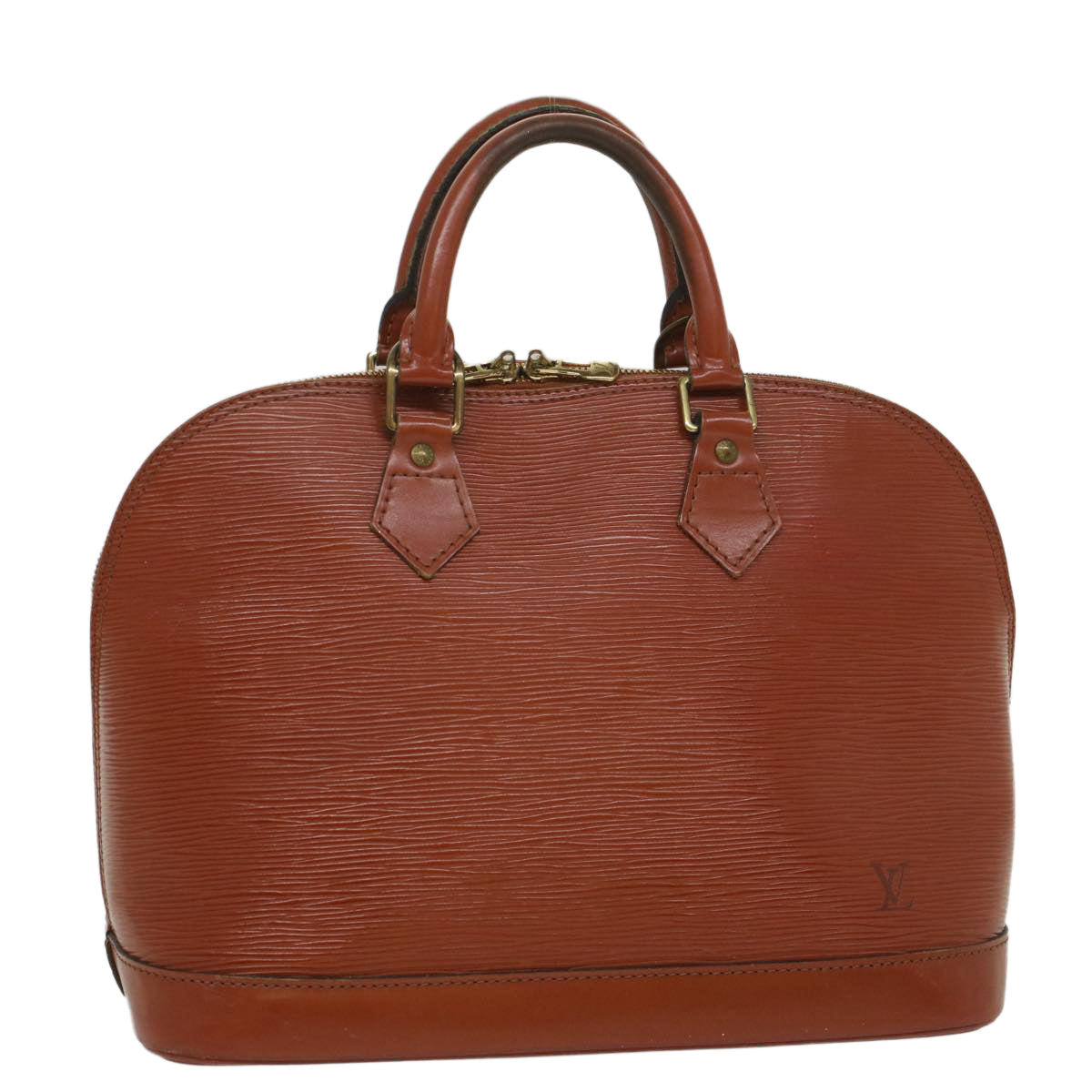 LOUIS VUITTON Epi Alma Hand Bag Brown M5214D LV 55232