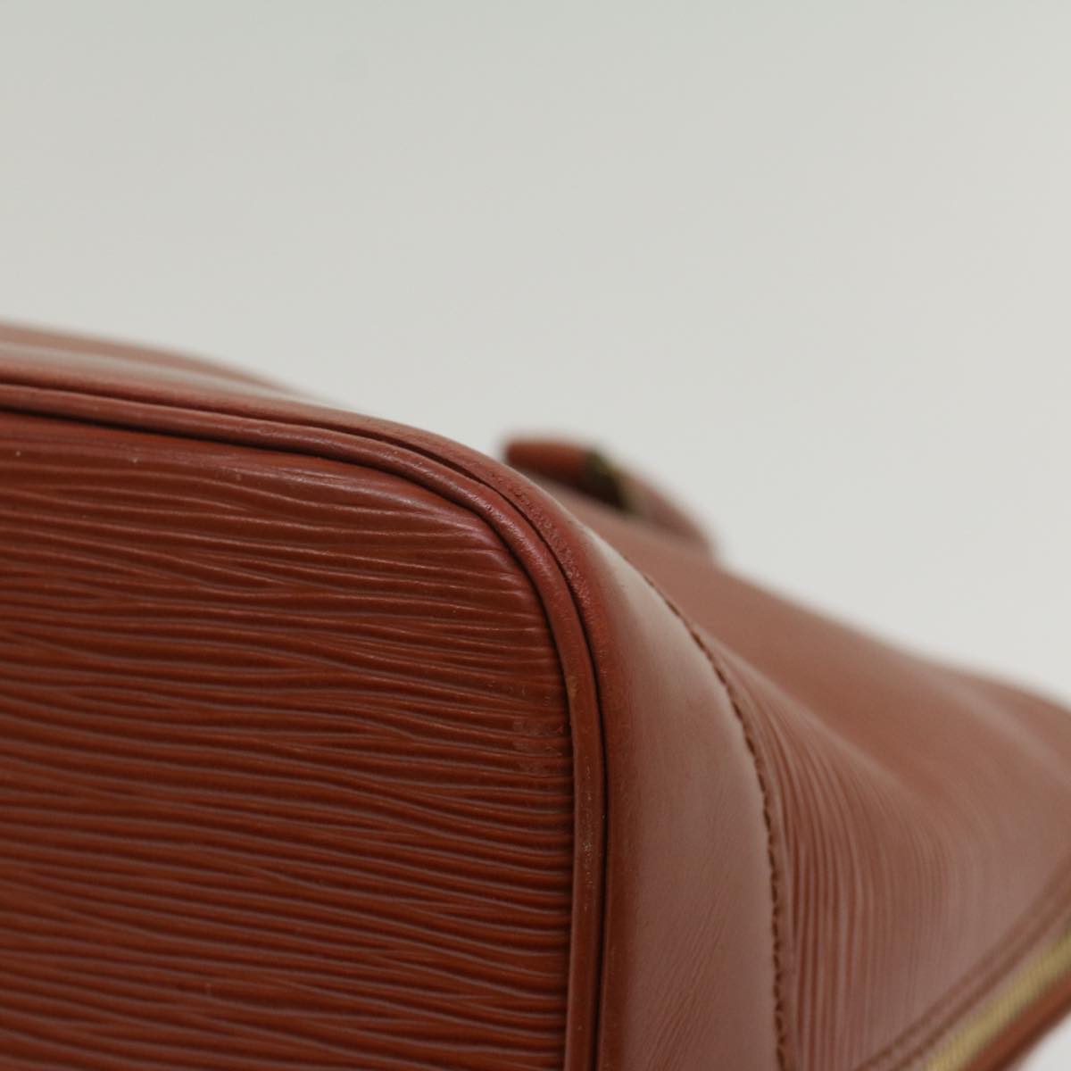 LOUIS VUITTON Epi Alma Hand Bag Brown M5214D LV 55232