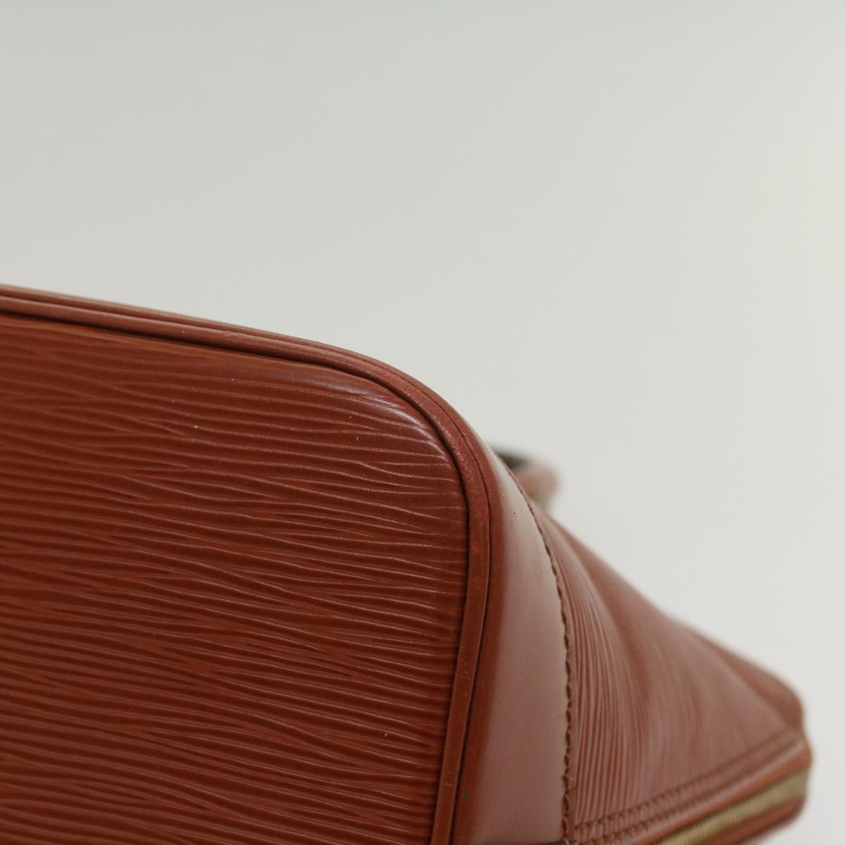 LOUIS VUITTON Epi Alma Hand Bag Brown M5214D LV 55232