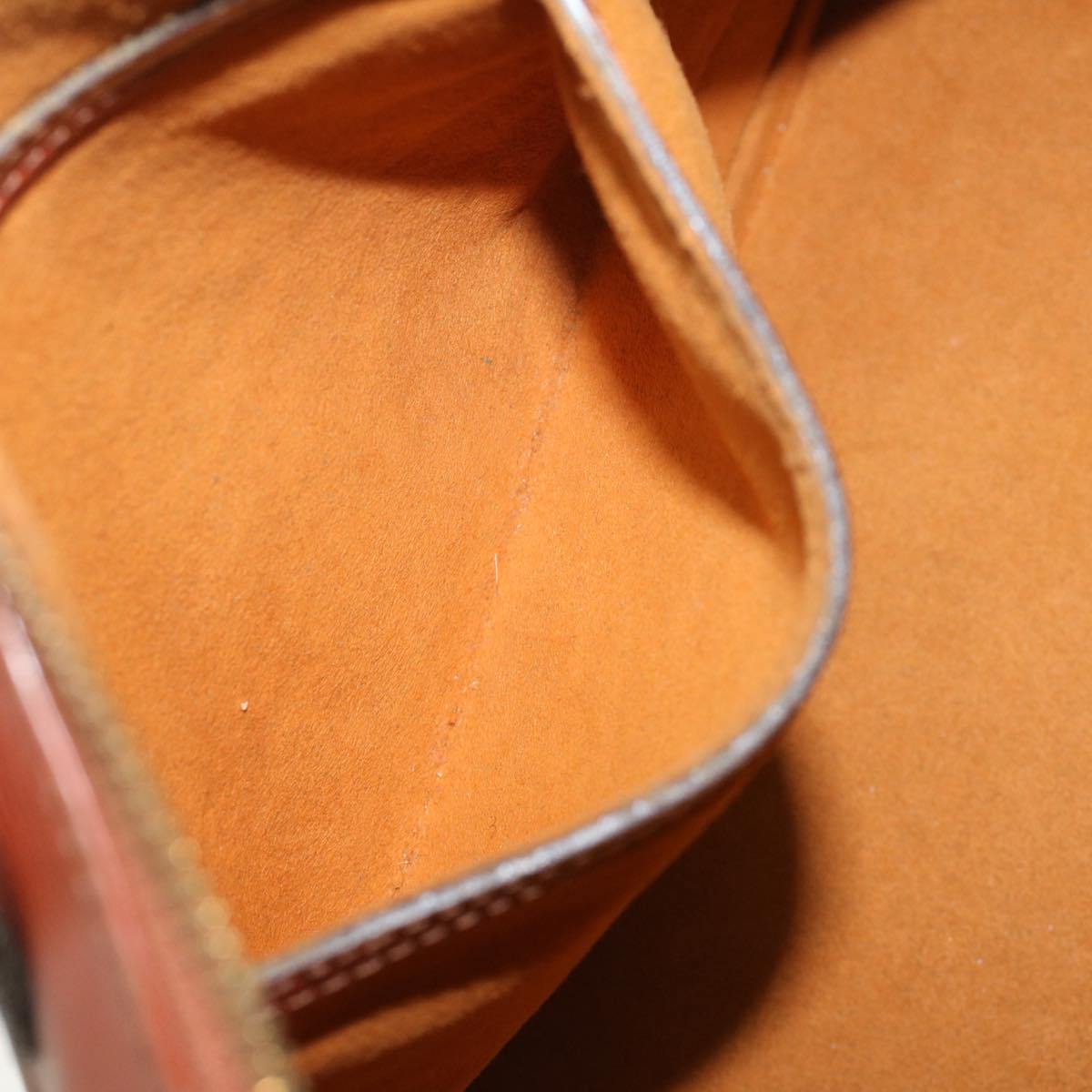 LOUIS VUITTON Epi Alma Hand Bag Brown M5214D LV 55232