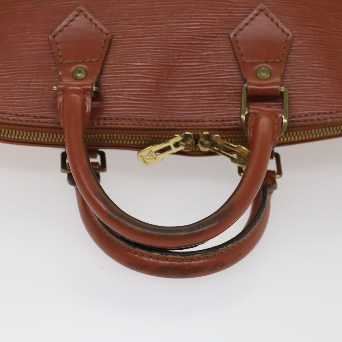LOUIS VUITTON Epi Alma Hand Bag Brown M5214D LV 55232