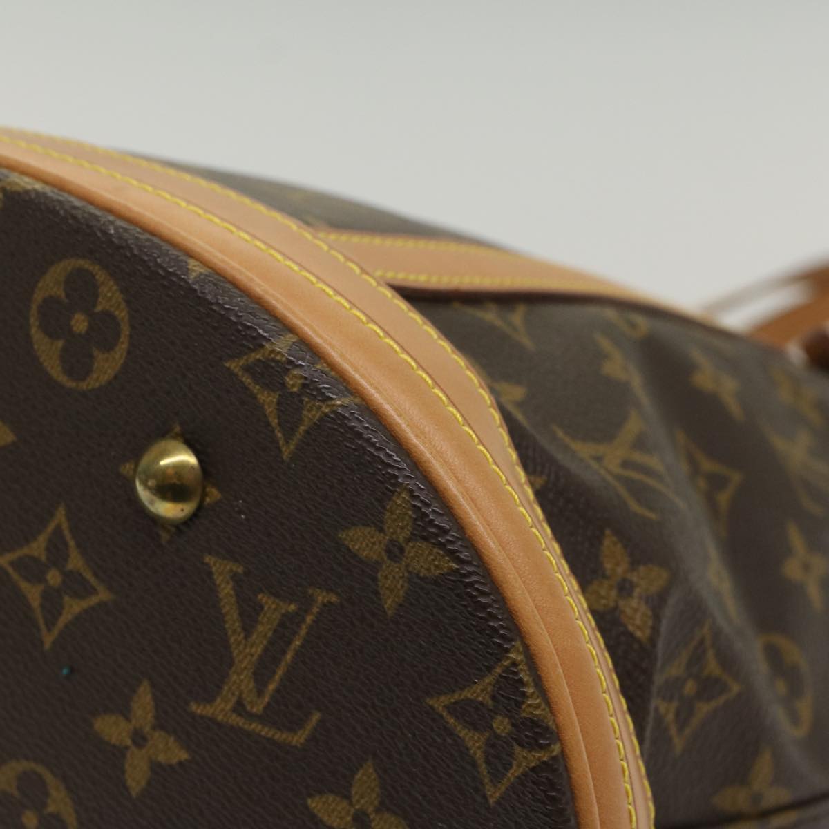 LOUIS VUITTON Monogram Bucket GM Shoulder Bag M42236 LV 55235