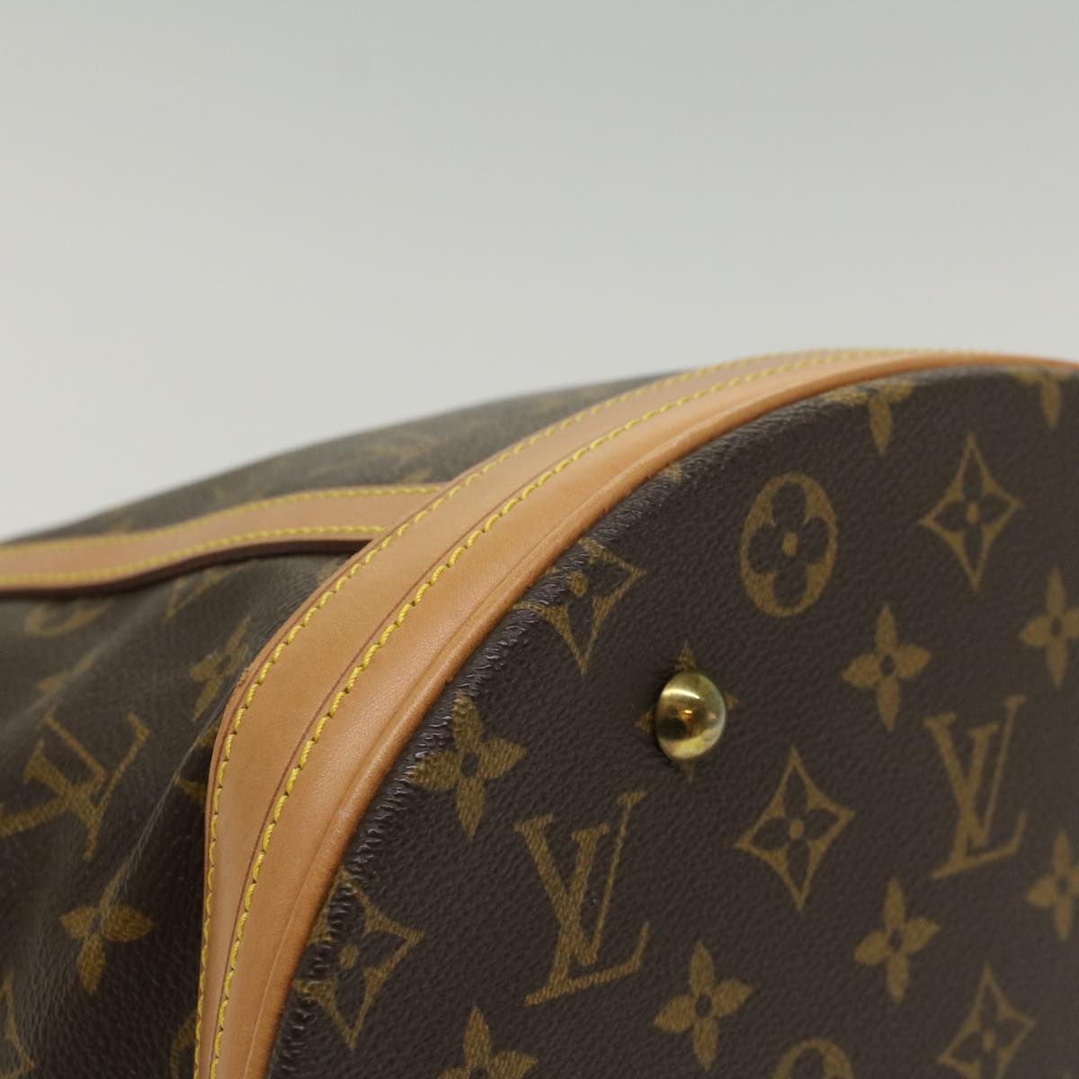 LOUIS VUITTON Monogram Bucket GM Shoulder Bag M42236 LV 55235