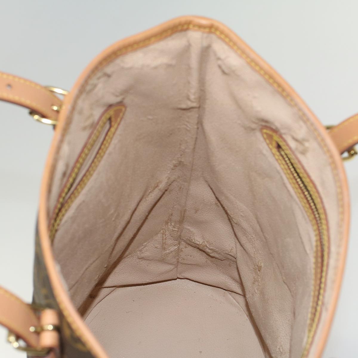 LOUIS VUITTON Monogram Bucket GM Shoulder Bag M42236 LV 55235
