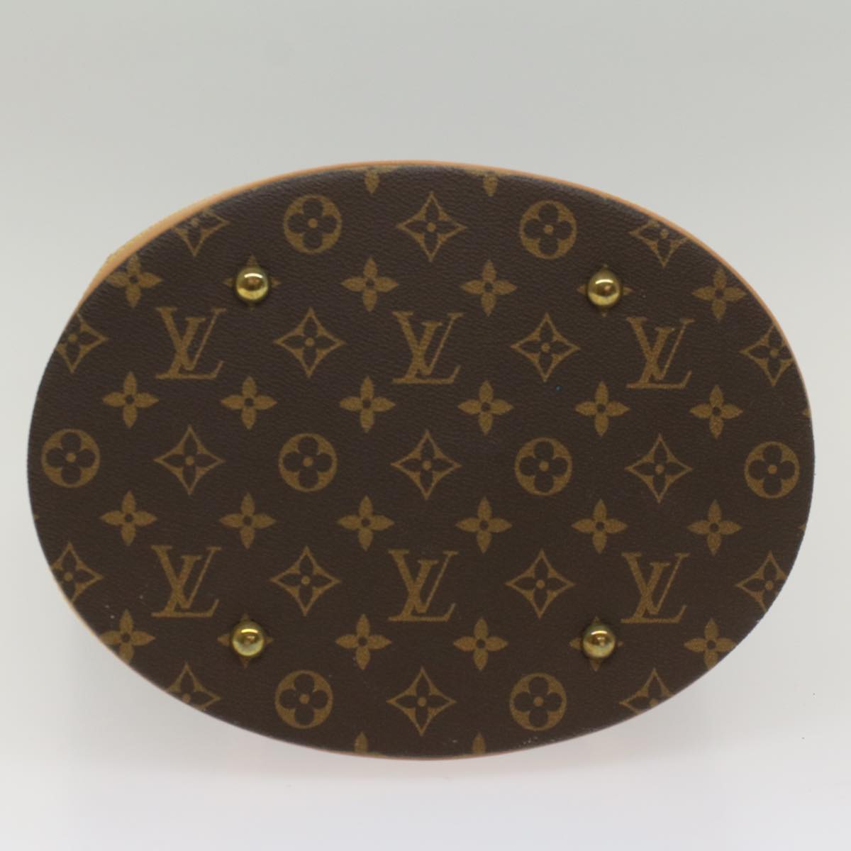 LOUIS VUITTON Monogram Bucket GM Shoulder Bag M42236 LV 55235