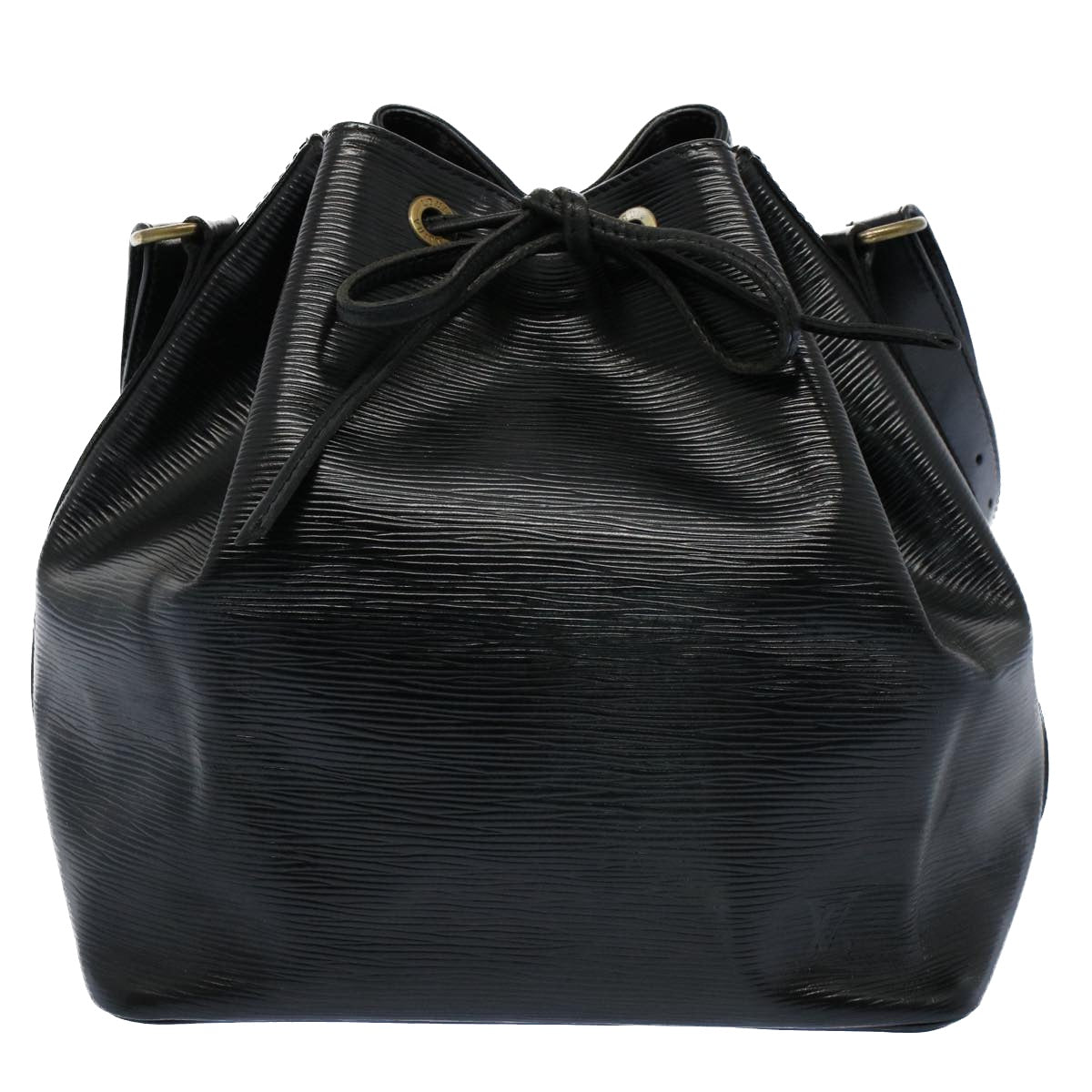 LOUIS VUITTON Epi Petit Noe Shoulder Bag Black M44102 LV 55241
