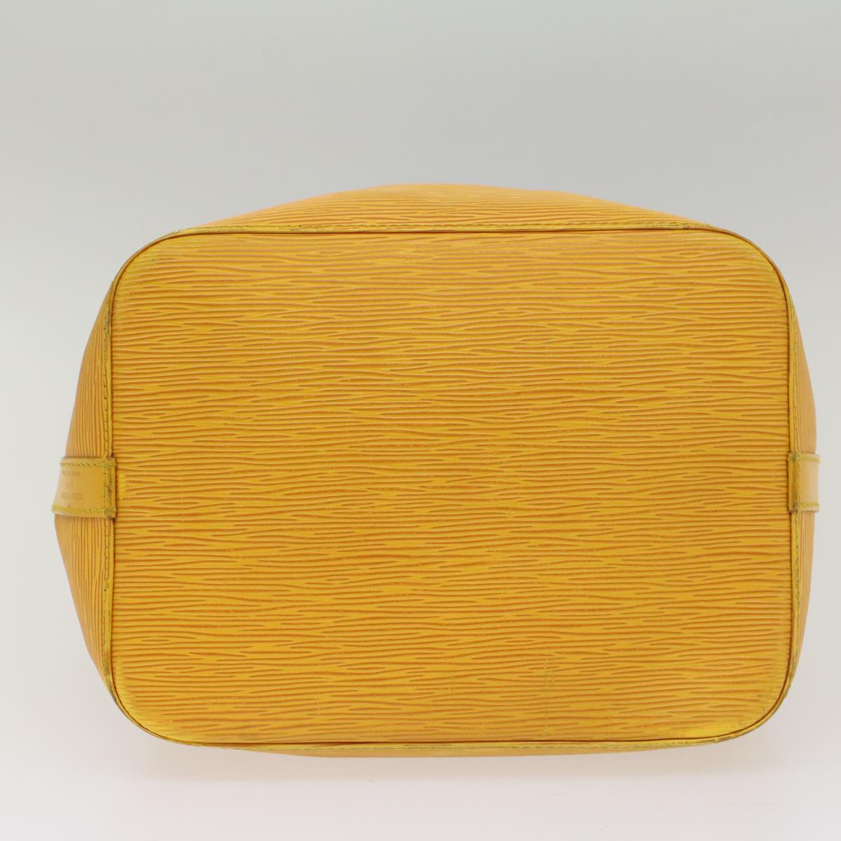 LOUIS VUITTON Epi Petit Noe Shoulder Bag Tassili Yellow M44109 LV 55242