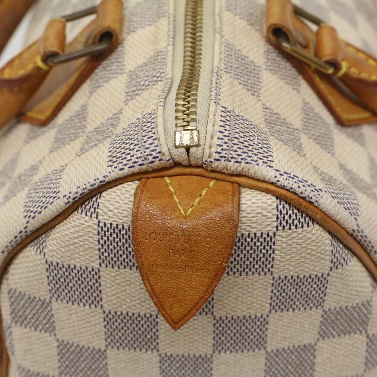 LOUIS VUITTON Damier Azur Speedy 25 Hand Bag N41534 LV 55243