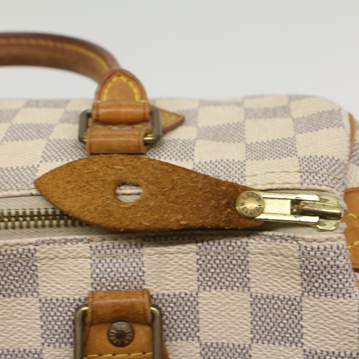 LOUIS VUITTON Damier Azur Speedy 25 Hand Bag N41534 LV 55243