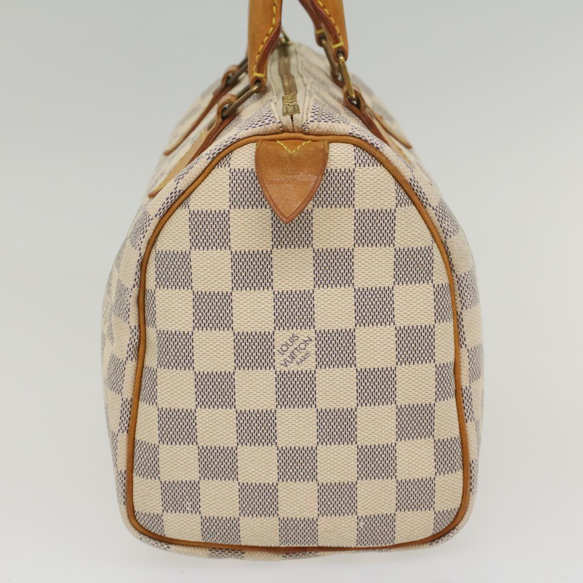 LOUIS VUITTON Damier Azur Speedy 25 Hand Bag N41534 LV 55243