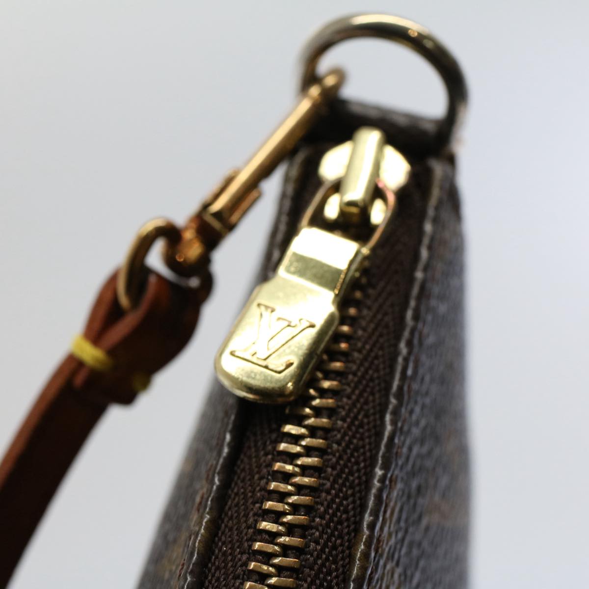 LOUIS VUITTON Monogram Pochette Accessoires Pouch M51980 LV 55254