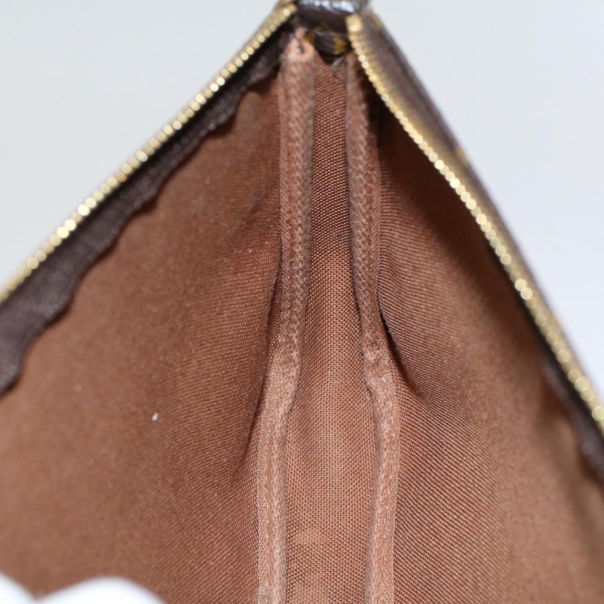 LOUIS VUITTON Monogram Pochette Accessoires Pouch M51980 LV 55254