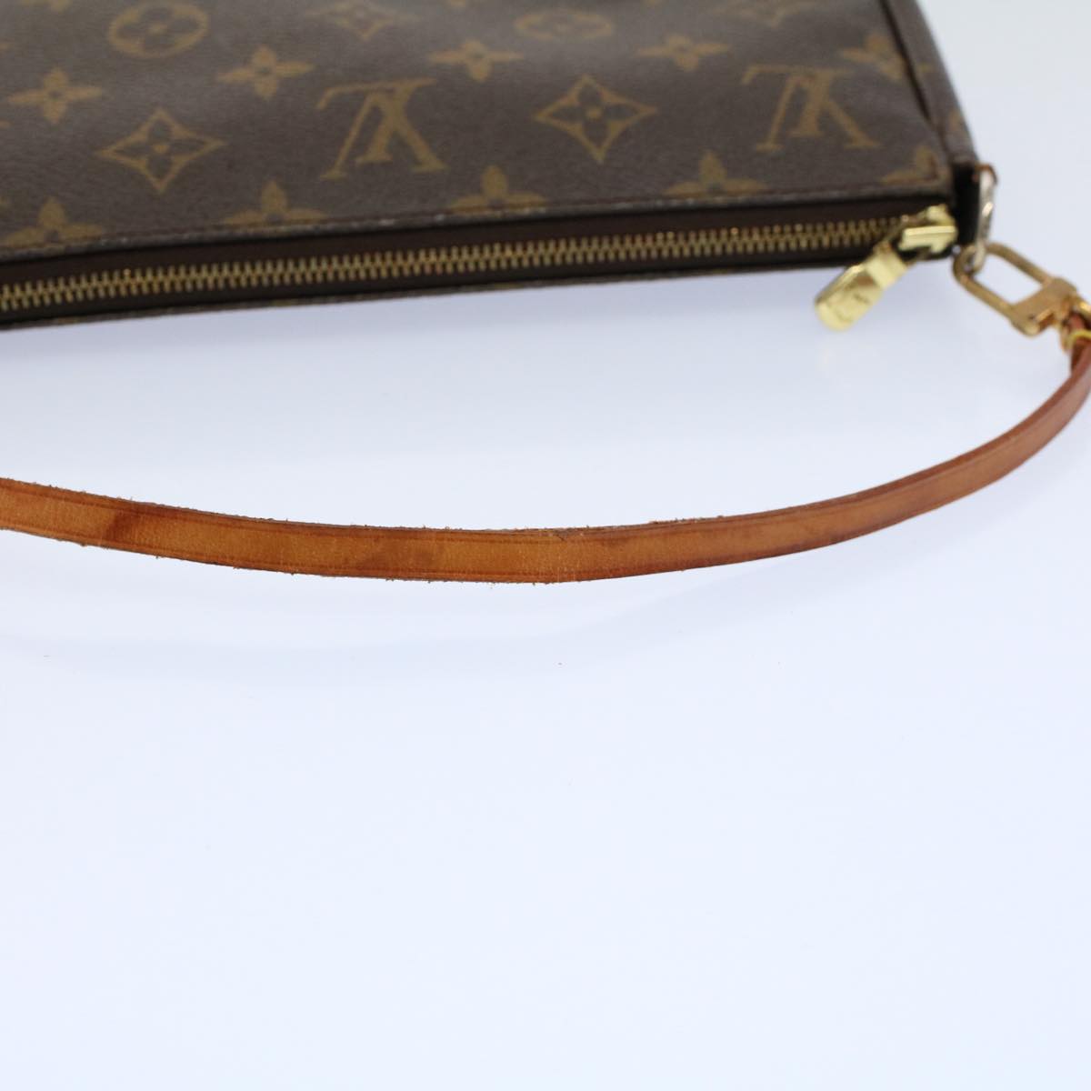 LOUIS VUITTON Monogram Pochette Accessoires Pouch M51980 LV 55254