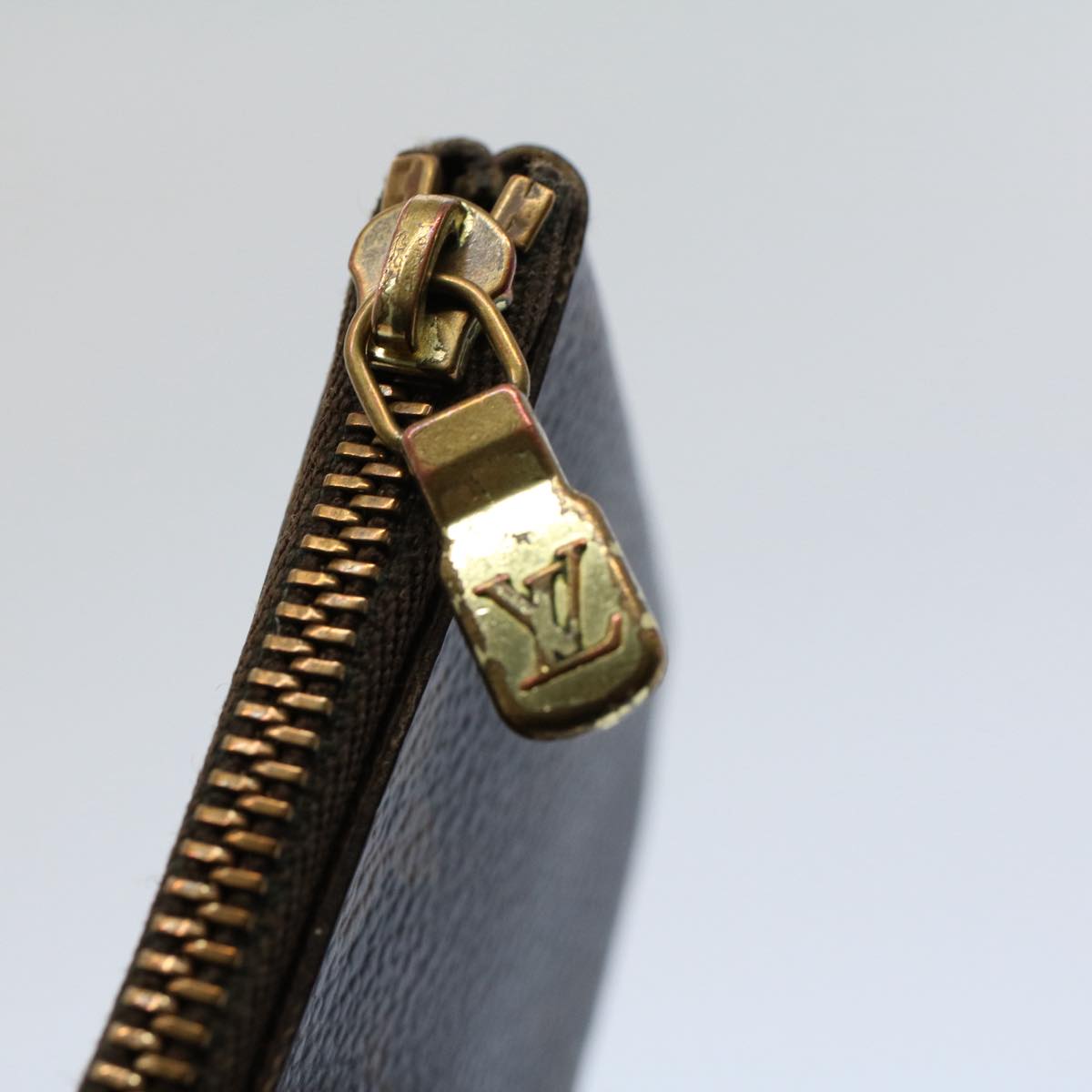 LOUIS VUITTON Monogram Pochette Cles Coin Purse M62650 LV 55268