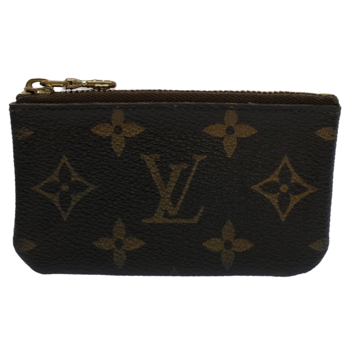 LOUIS VUITTON Monogram Pochette Cles Coin Purse M62650 LV 55268