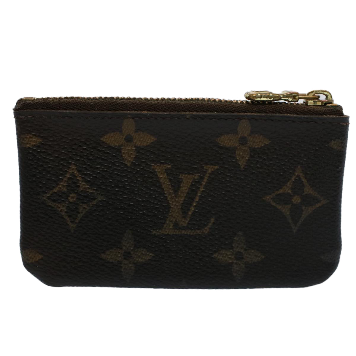 LOUIS VUITTON Monogram Pochette Cles Coin Purse M62650 LV 55268