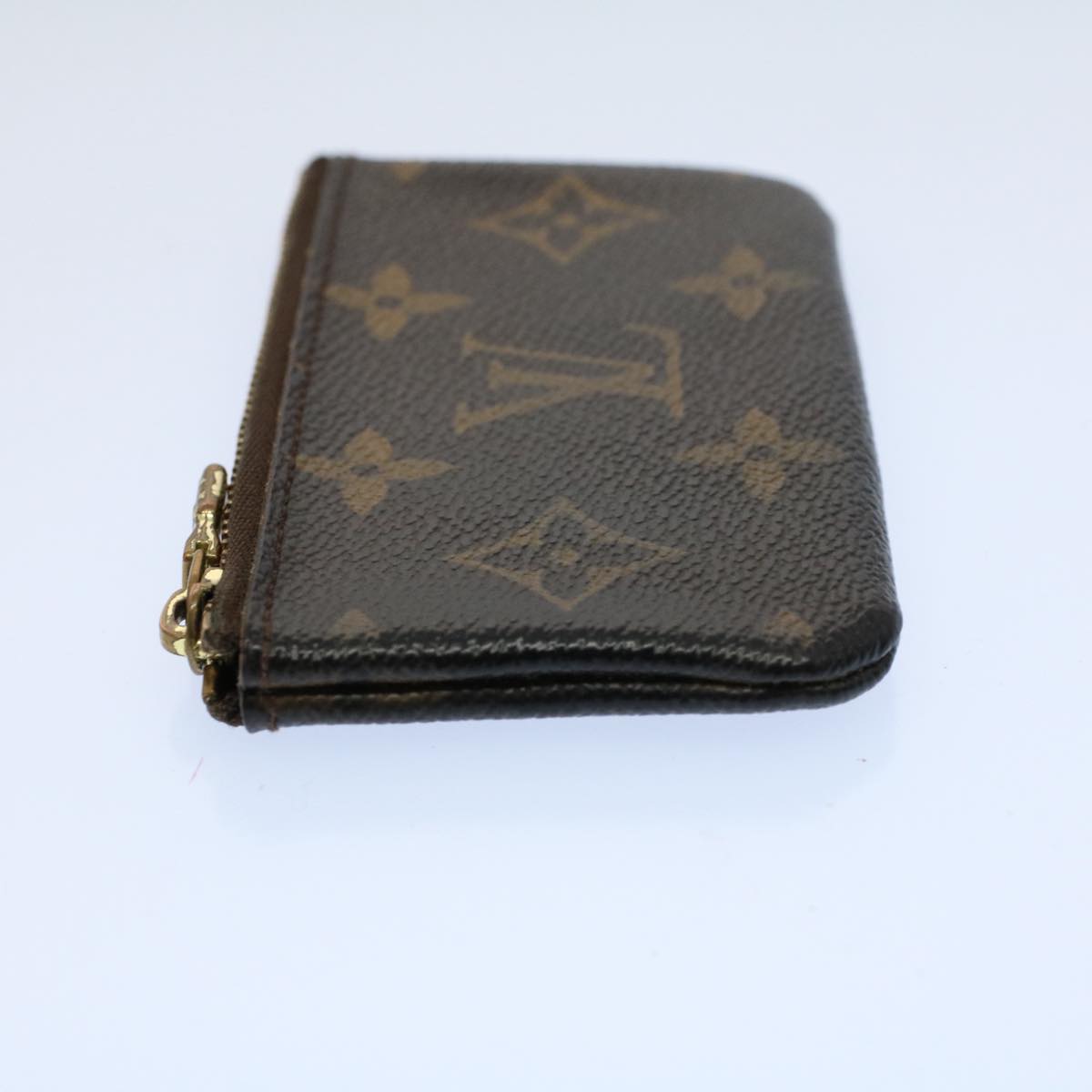 LOUIS VUITTON Monogram Pochette Cles Coin Purse M62650 LV 55268