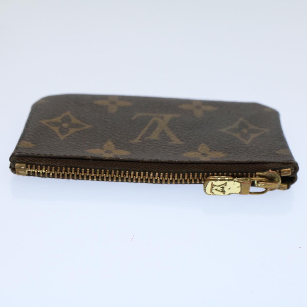 LOUIS VUITTON Monogram Pochette Cles Coin Purse M62650 LV 55268
