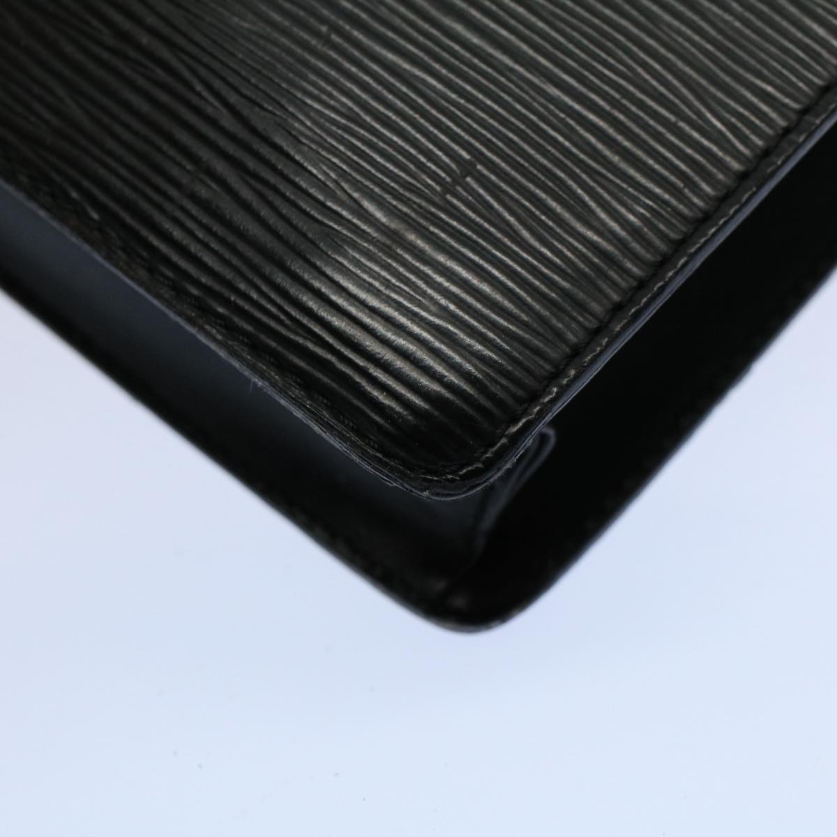 LOUIS VUITTON Epi Pochette Homme Clutch Bag Black M52522 LV 55274