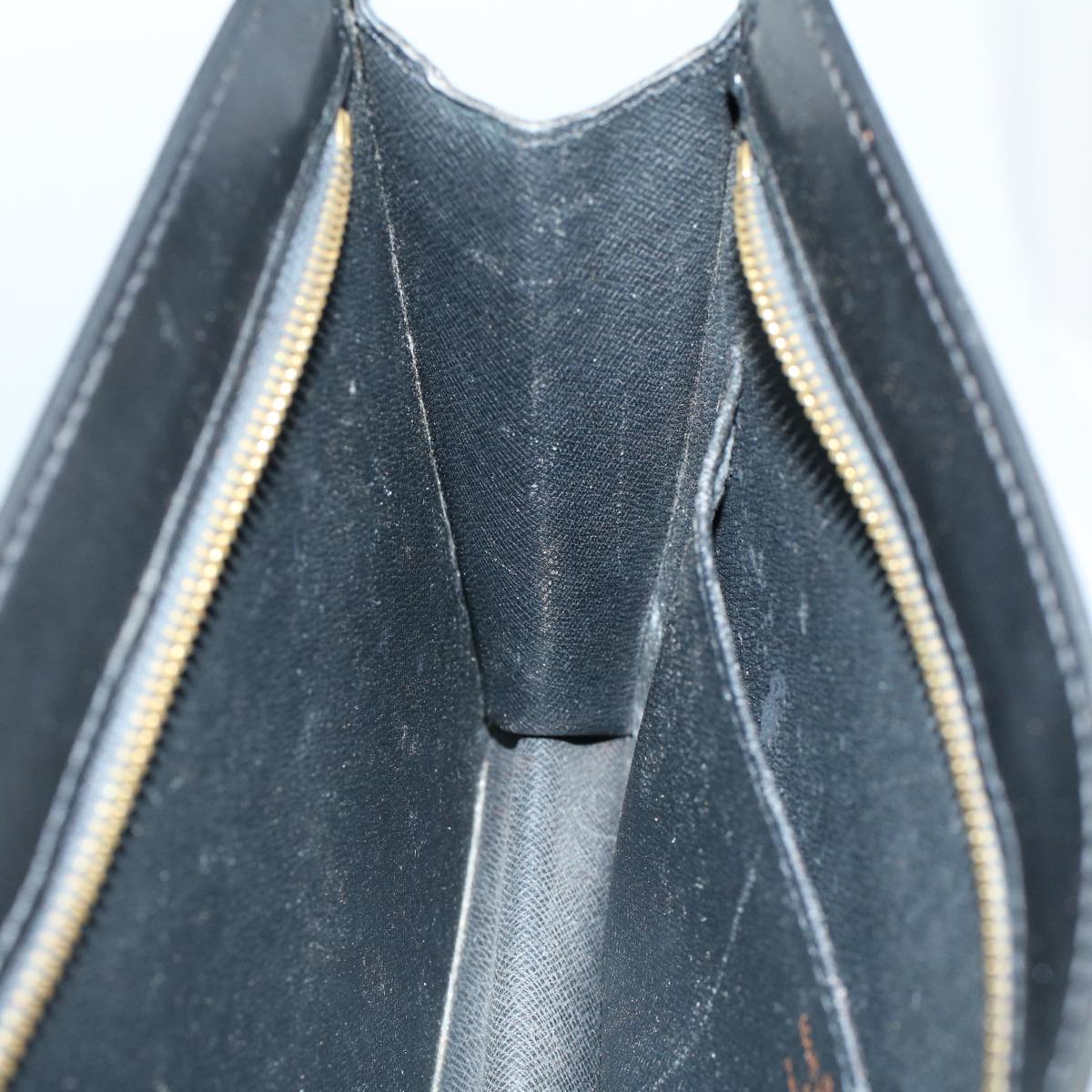 LOUIS VUITTON Epi Pochette Homme Clutch Bag Black M52522 LV 55274