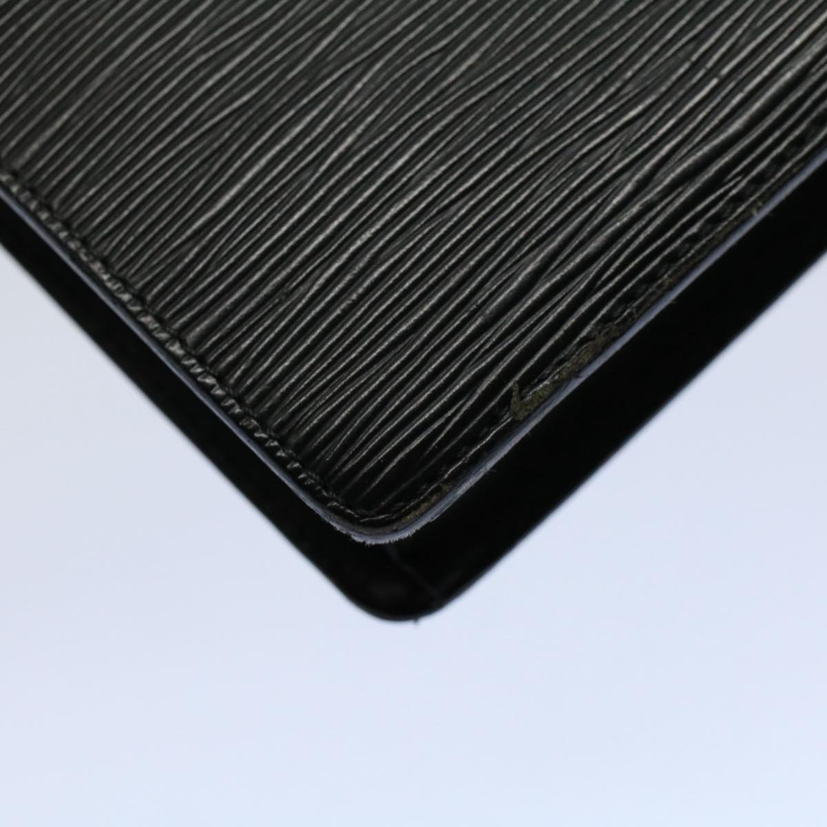 LOUIS VUITTON Epi Pochette Homme Clutch Bag Black M52522 LV 55274