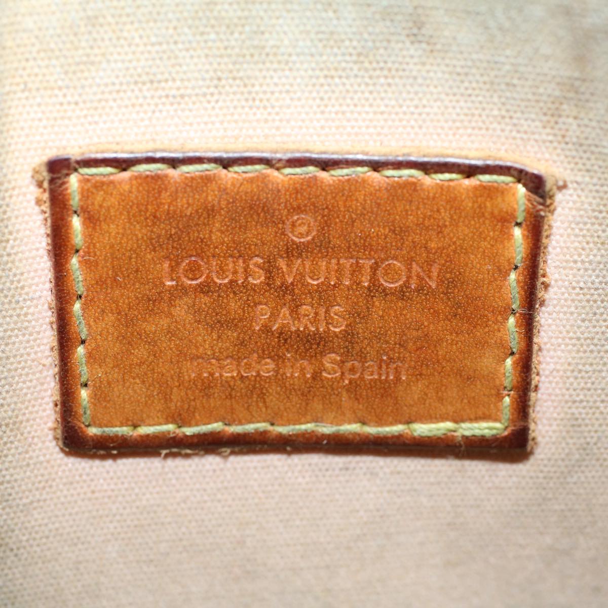 LOUIS VUITTON Monogram Vernis Marly Square Hand Bag Pink M91292 LV 55275