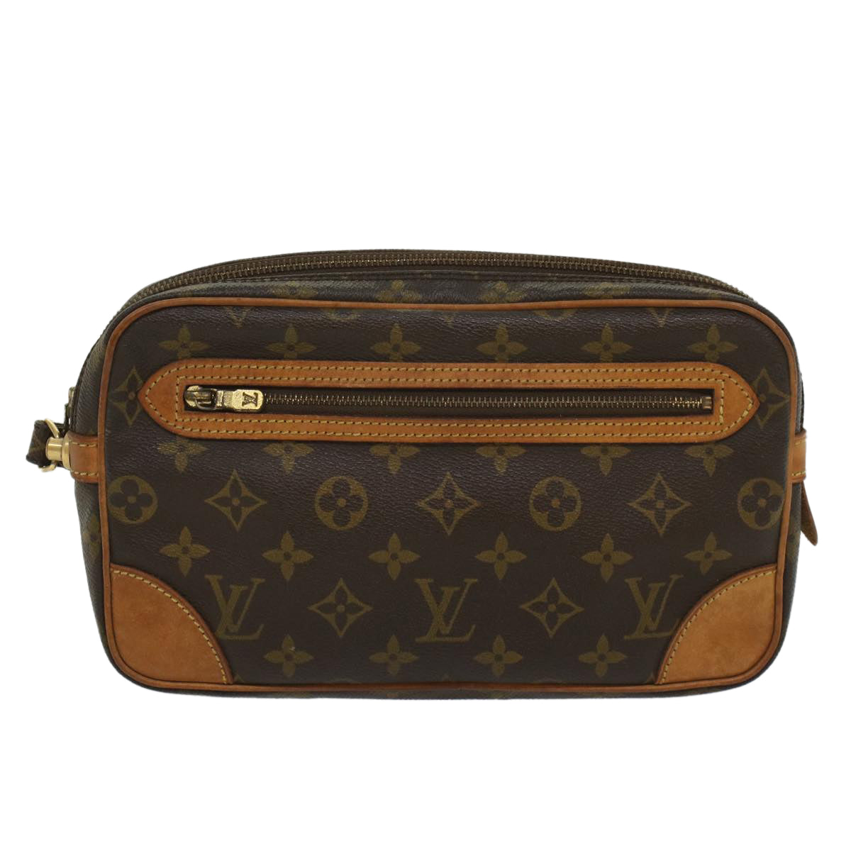 LOUIS VUITTON Monogram Marly Dragonne GM Clutch Bag M51825 LV 55279